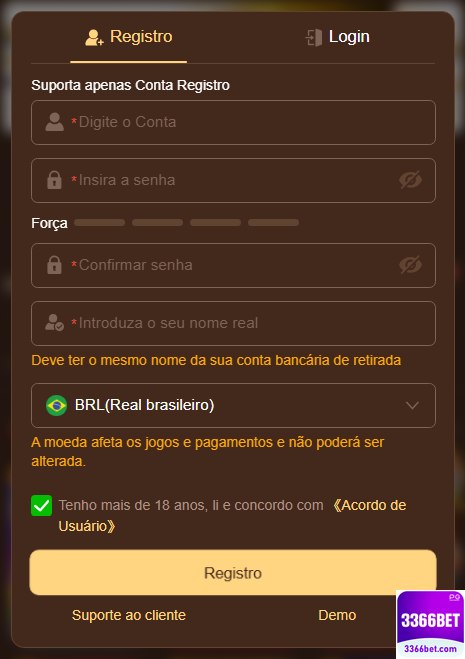 Recompensas VIP 3366bet.com